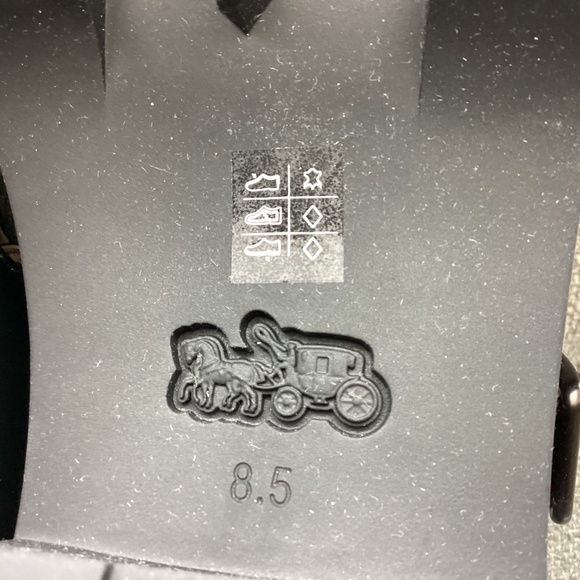 COACH Women's Liv Leather Mary Jane Flats, size 8.5 - Picture 6 of 15